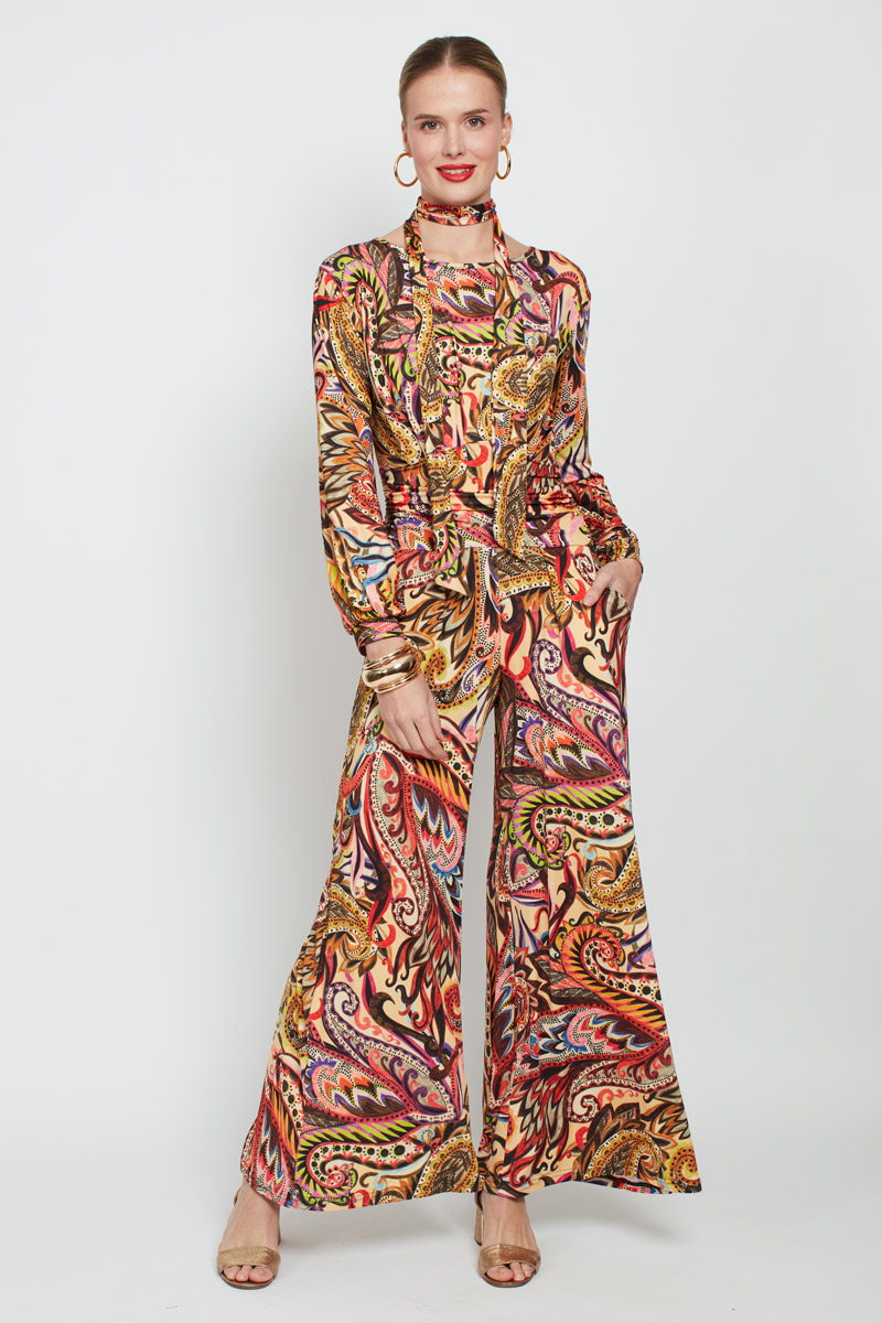 ANNA JUMPSUIT WILDFLOWE PAISLEY