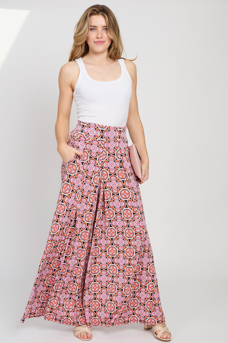 COURTNEY TROUSERS RIAD CORAL