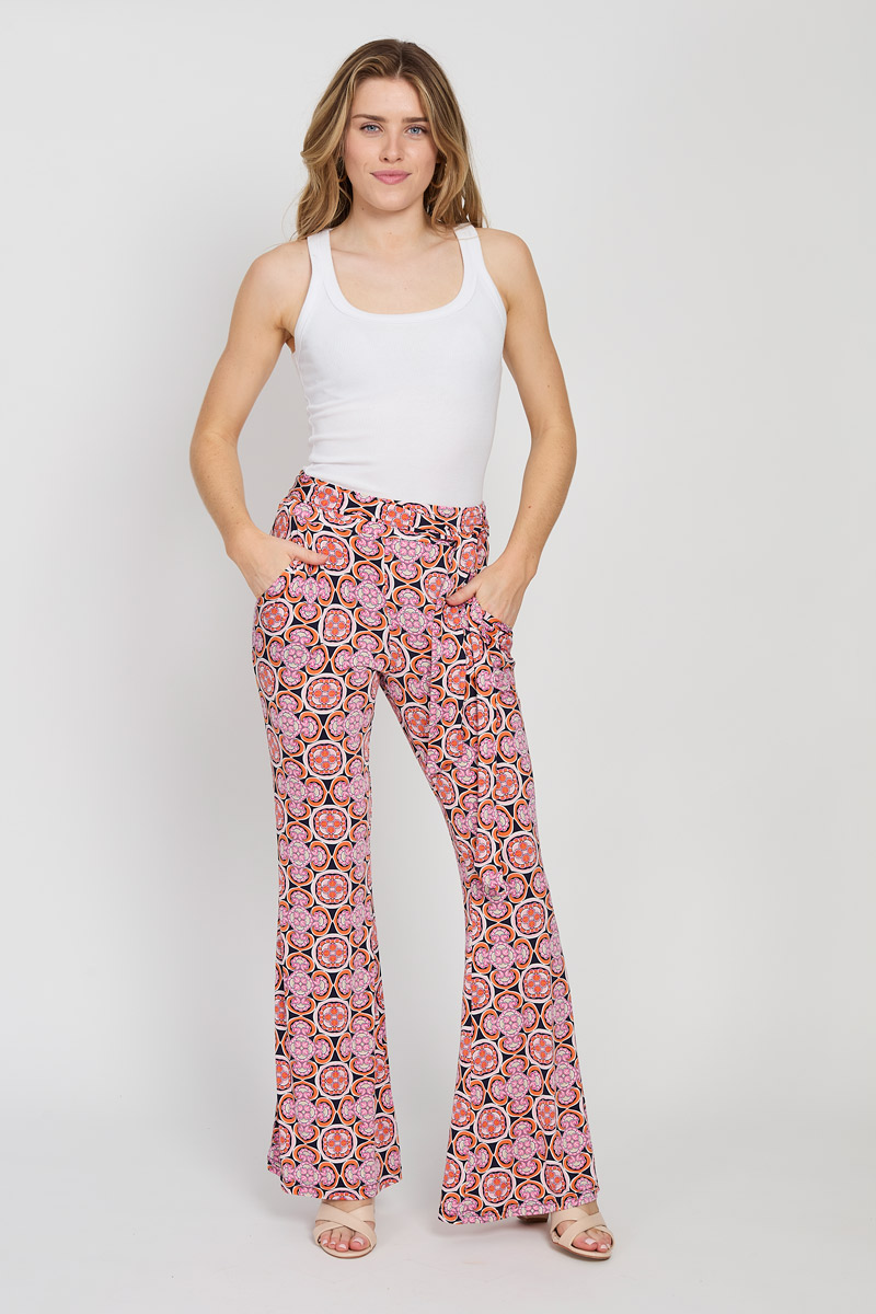 HANNAH TROUSERS RIAD CORAL