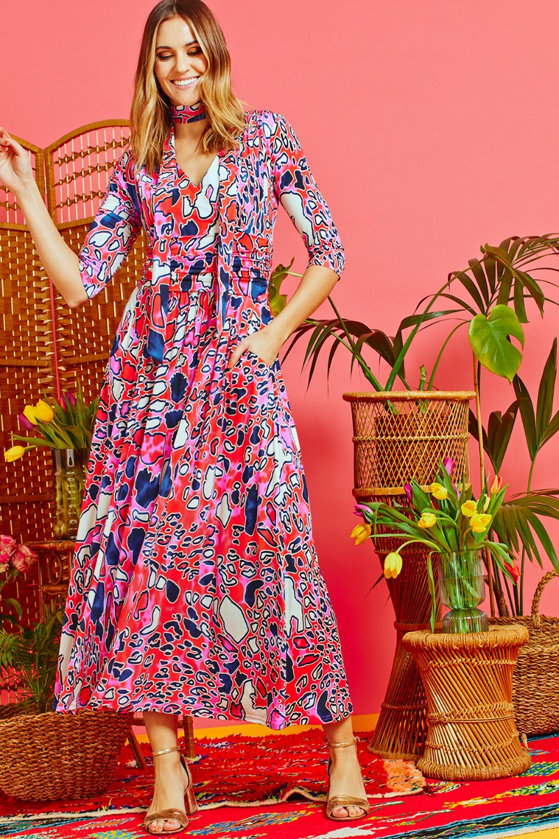 chinese dress ladies Crawford Maxi Dress main image 1