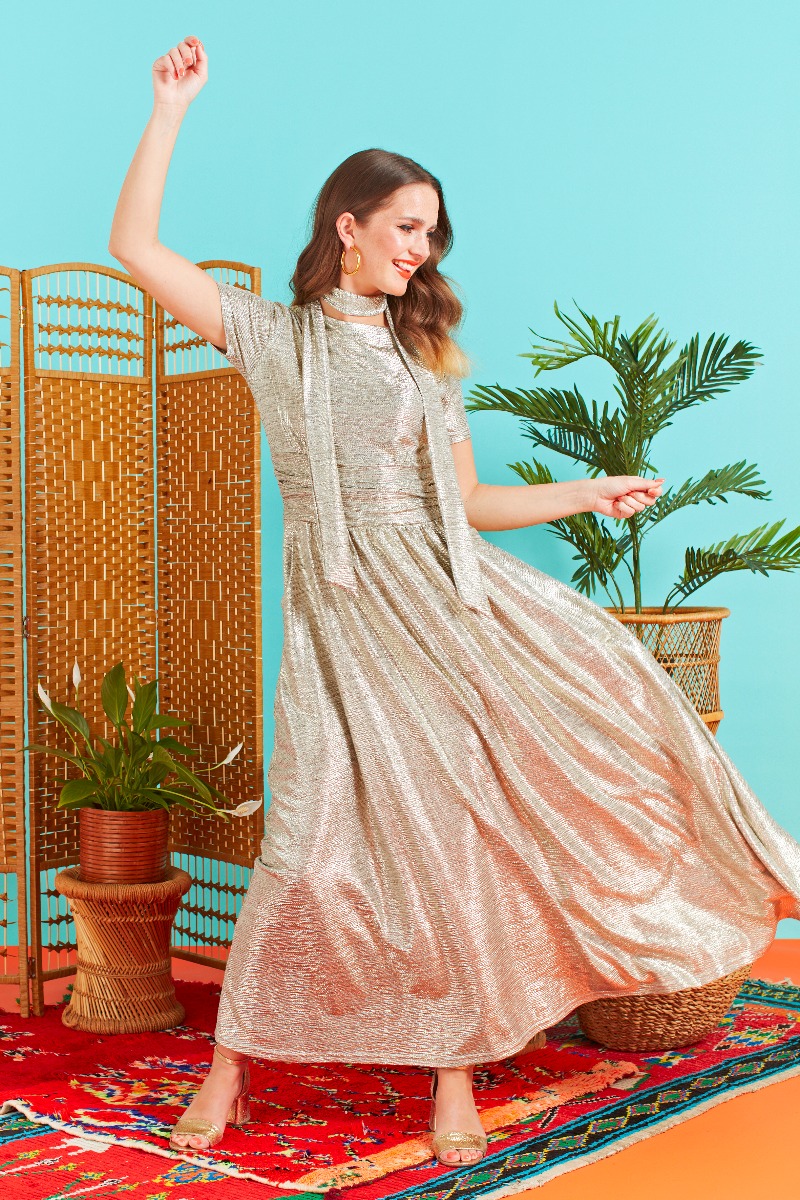 JONI MAXI METALLIC