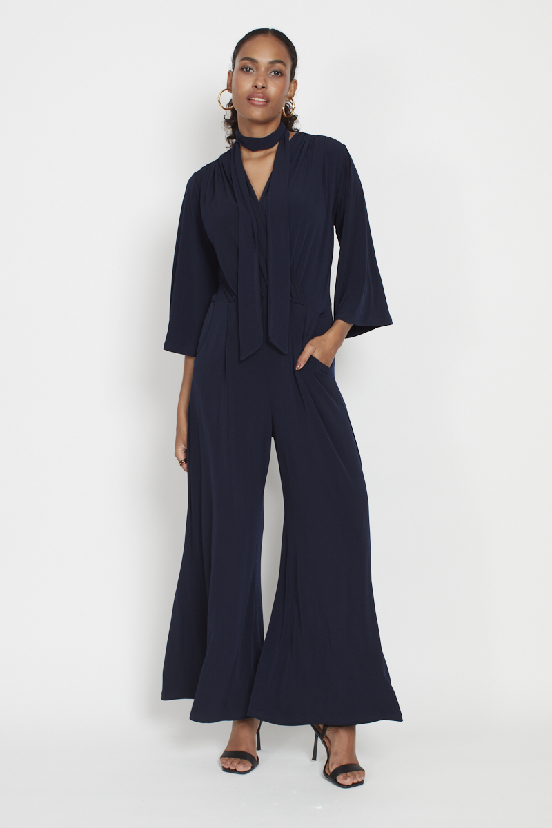 LAURIE JUMPSUIT NAVY BLOCK 