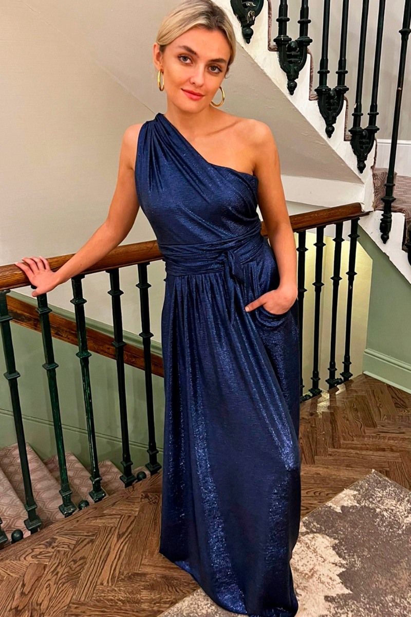 Metallic sales dresses online