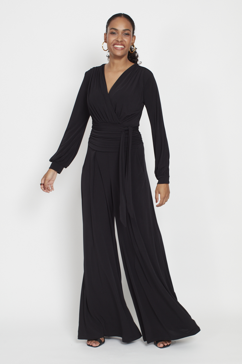 SHARON JUMPSUIT BLACK BLOCK 