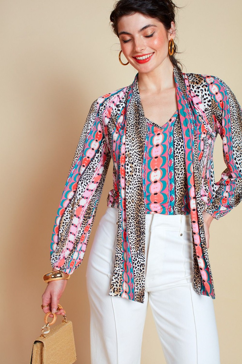 MYLENE TOP PINK CARTER